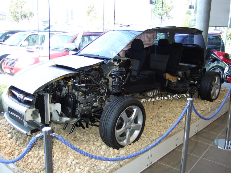 Subaru Liberty Wagon Chopped down the side